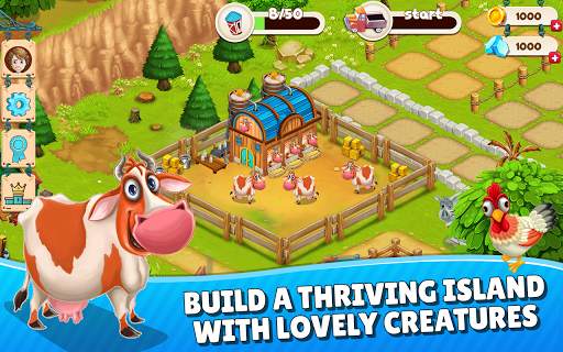 Farm Village City Market & Day Village Farm Game screenshot 1