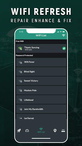 WiFi Refresh with Wifi Signal Strength, Rapair-Fix screenshot 6