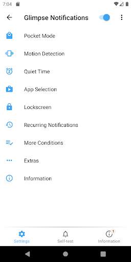 Glimpse Notifications скриншот 1