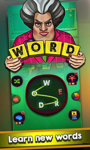 Scary Teacher : Addictive Word Game скриншот 1