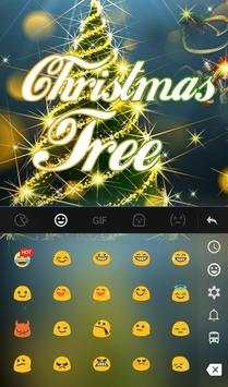 Live 3D Christmas Tree Keyboard Theme 3 تصوير الشاشة