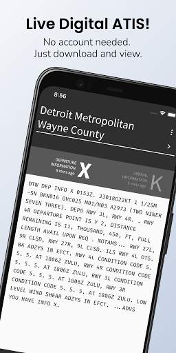 ATIS App screenshot 1