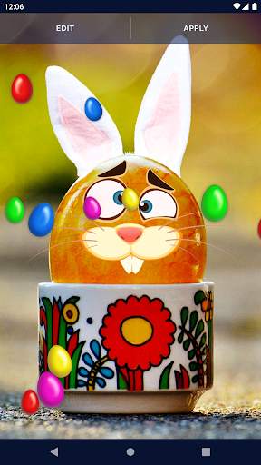 Easter Bunny Live Wallpaper screenshot 4