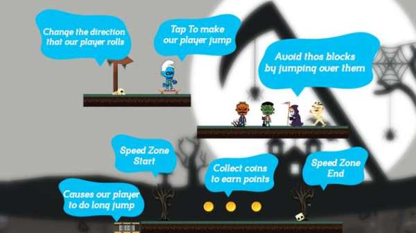 Zombie Smurfs Skater screenshot 6