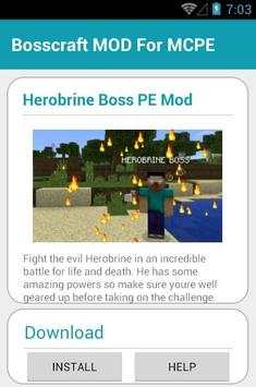 Bosscraft MOD For MCPE screenshot 3