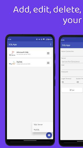 SQLApp SQL Client MsSQL, MySQL screenshot 5