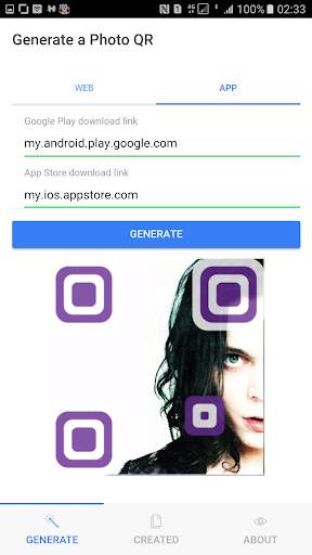 Photo QR Code Generator Reader screenshot 3
