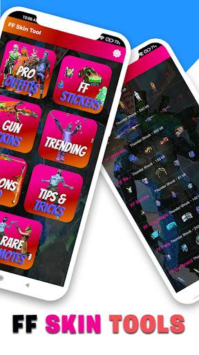 Skins For FF Tools Mod screenshot 1