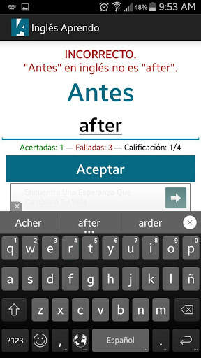Ingles Aprendo screenshot 2