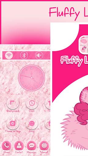 Fluffy Launcher Theme screenshot 5