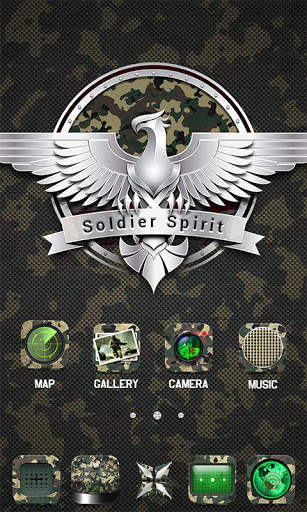 Army GO Launcher Theme screenshot 2