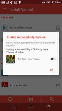 Chili App Lock Theme screenshot 4