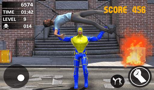 Shadow Rope Hero Fight - New Spider Fighter Games screenshot 3