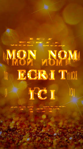 3D Mon Nom Fond d'écran animé screenshot 12