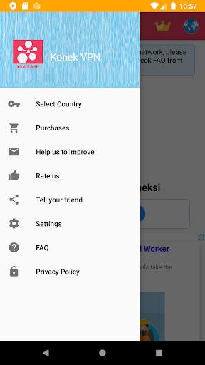 Konek VPN screenshot 2