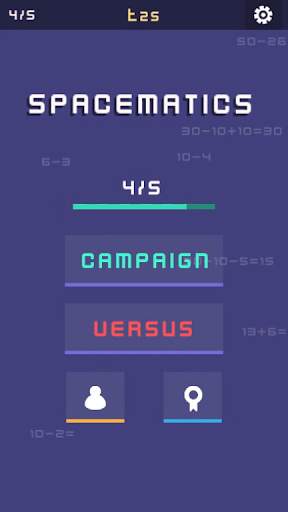 Spacematics - The Mathematics Arcade Game screenshot 1