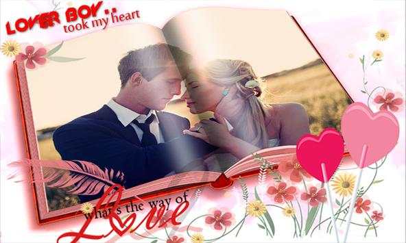 Romantic Photo Frame screenshot 1