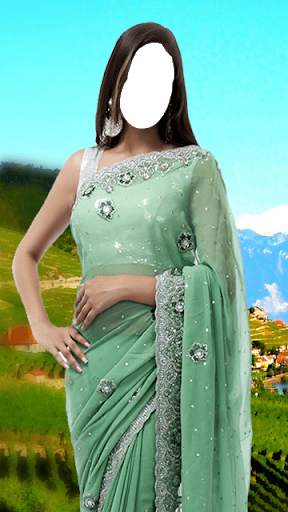 Indian Saree Photo Montage screenshot 2