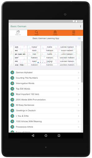 Basic German Language Learning App For Beginners screenshot 8