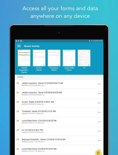 GoFormz Mobile Forms & Reports screenshot 2