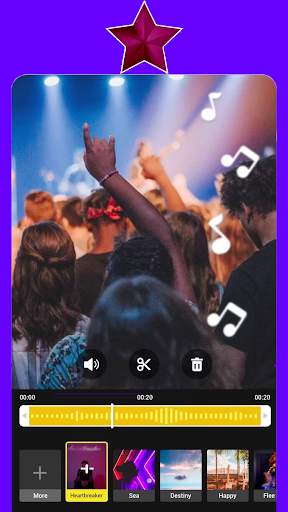 Video Maker Star Edits - FREE screenshot 5