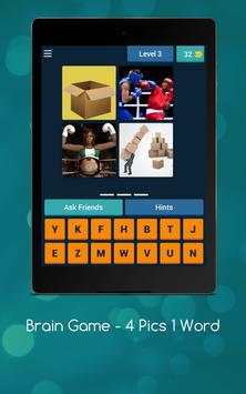 Brain Game - 4 Pics 1 Word screenshot 11