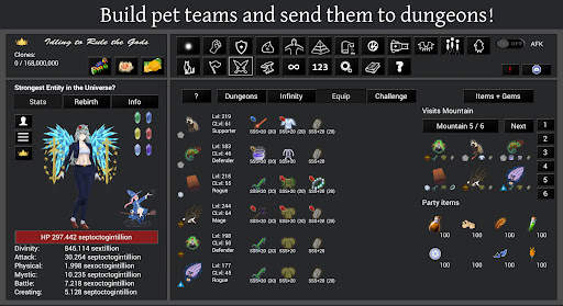 Idling to Rule the Gods screenshot 3