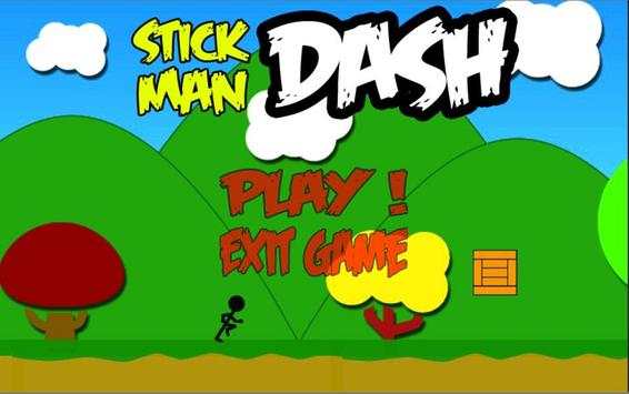 Stick Man Dash скриншот 1