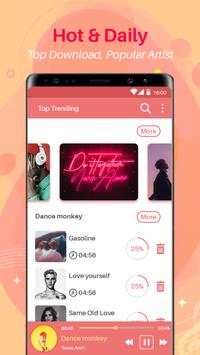 Free Music Downloader - Mp3 Player : Endless music screenshot 2
