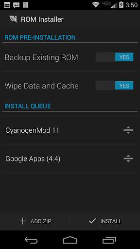 ROM Installer screenshot 5