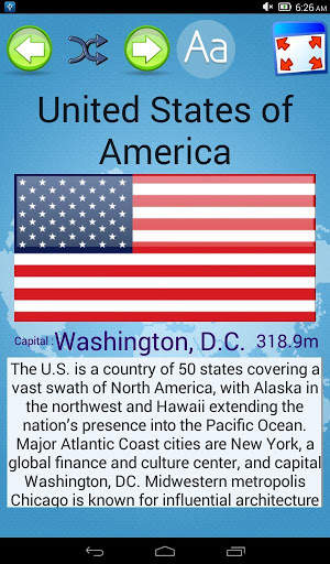 World Flags Quiz & Infos screenshot 2