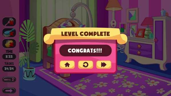 Kids Game: Baby Doll House Cleaning screenshot 12