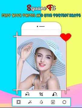 SquareFit : Crop Editor-Beauty  : Cut Video Maker screenshot 3
