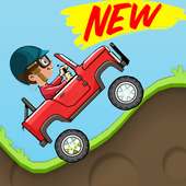 Racing Car Climb Mountain logo