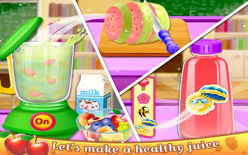 School Lunchbox Food Maker - Cooking Game screenshot 2
