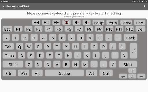 Hardware Keyboard check screenshot 6