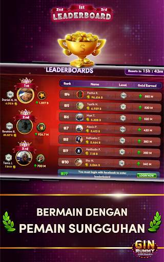 Gin Rummy - Game Kartu Remi Online screenshot 11