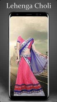 Lehenga Choli Photo Suit Editor 4 تصوير الشاشة