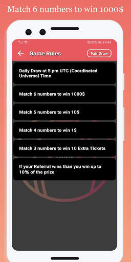 Daily Lottery screenshot 4
