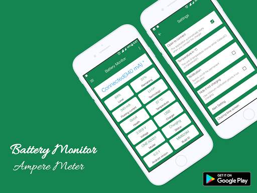 Battery Monitor: Ampere Meter screenshot 1