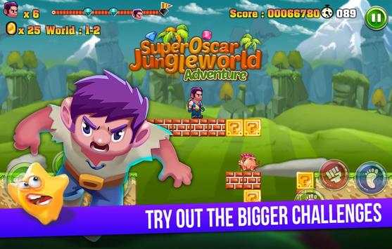 Super Oscar Jungle World Adventure скриншот 1