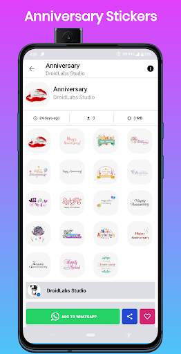 Animated Stickers for WhatsApp - WAStickerApps screenshot 7