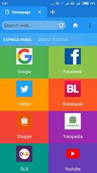 UC fast browser screenshot 1