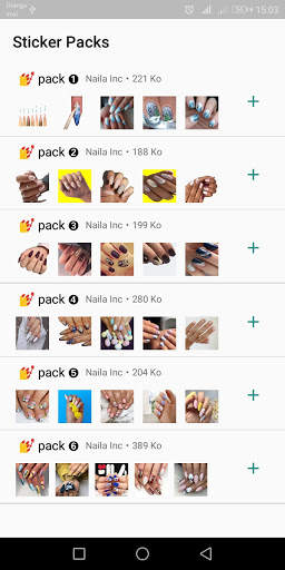 Nail Stickers For Whatsupp 💅 screenshot 1