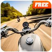 Moto Racing : Real City Highway Bike Rider Game 3D icon