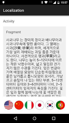 Demo App for Localization Libr screenshot 3