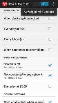 Data Auto Off Connect WiFi screenshot 1