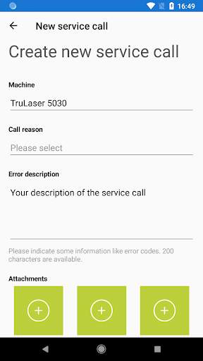 TRUMPF Service App screenshot 4