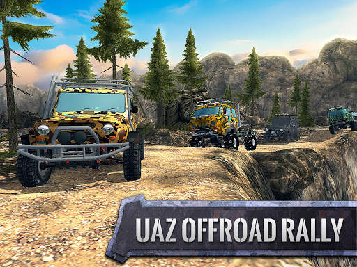 🚗🏁UAZ 4x4: Dirt Offroad Rally Racing Simulator screenshot 9