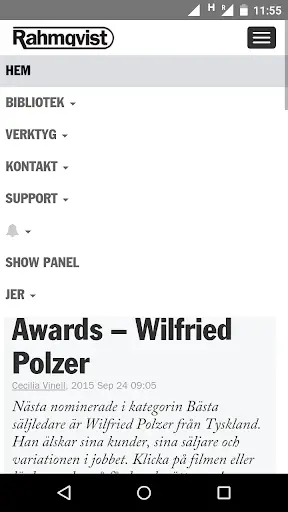 Rahmqvist Intranet Mobile screenshot 4